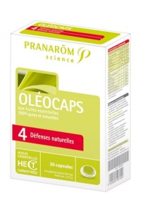 Pranarom - OLEOCAPS 4 - DEFENSES NATURELLES30 Capsules