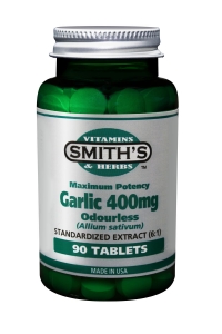 Smith's Vitamins - GARLIC 400 mg.