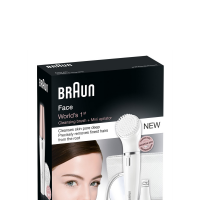 Braun - BRAUN FACE WORLD'S - Epilateur visage+brosse nettoyante