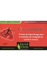 Sante Verte - CIRCULYMPHE 60 comprims