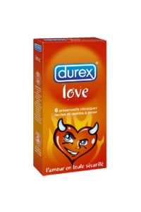 Durex - LOVE Bote de 6