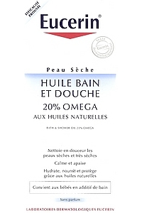 Eucerin - HUILE LAVANTE DOUCHE & BAIN 20% OMEGA200 ml