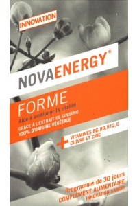 NOVAENERGY - FORME - 30 glules.