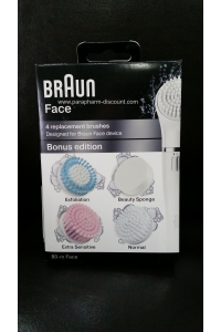 Braun - BRAUN FACE EDITION BONUS - 4 ttes de rechange