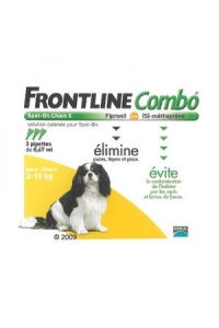 Biocanina - FRONTLINE Combo - Spot-on chien S - 4 pipettes -