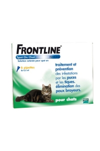 Biocanina - FRONTLINE - SPOT ON CHAT - 6 PIPETTES
