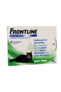 Biocanina - FRONTLINE - SPOT ON CHAT - 4 PIPETTES