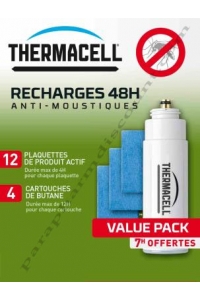 HBM - THERMACELL - RECHARGE 48H POUR NOMADE ET LANTERNE