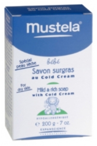 Mustela - SAVON SURGRAS AU COLD CREAM NUTRI-PROTECTEUR Pain 200 gr