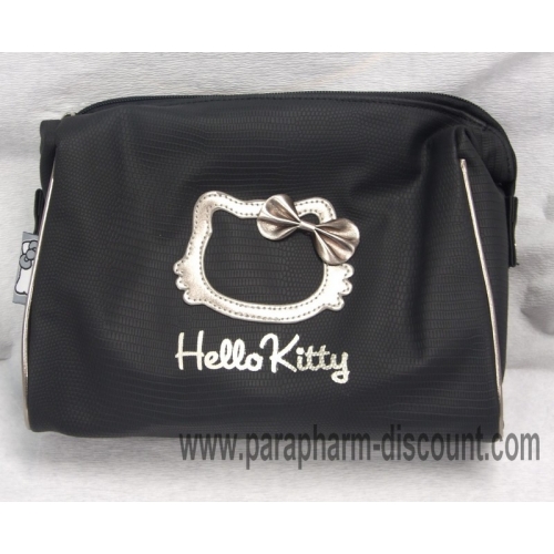 Hello Kitty - Trousse de toilette - Noir / Blanc